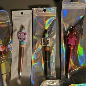 Decorative pens, keychain,